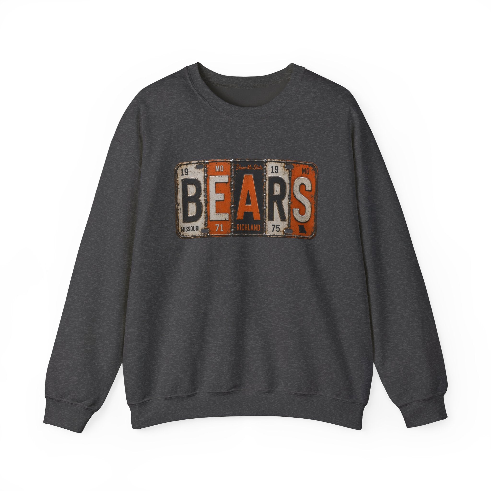 Richland Bears Vintage Plate Crewneck Sweatshirt