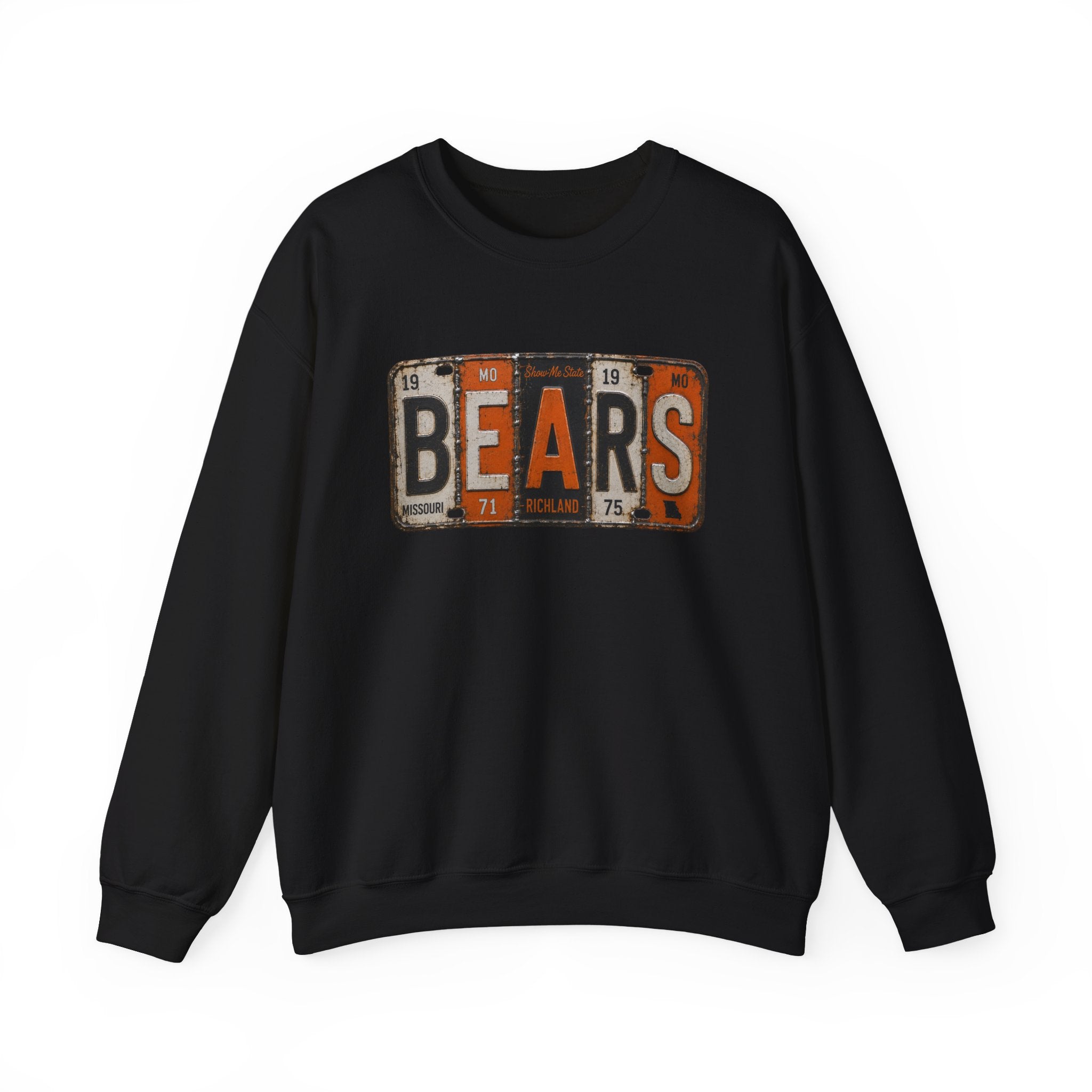 Richland Bears Vintage Plate Crewneck Sweatshirt