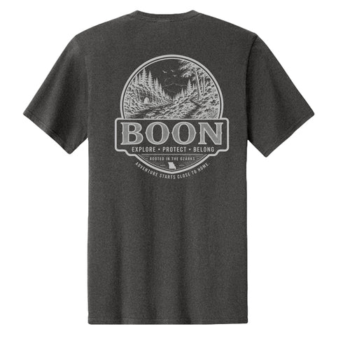Dark Heather Grey - PC43 - BACK
