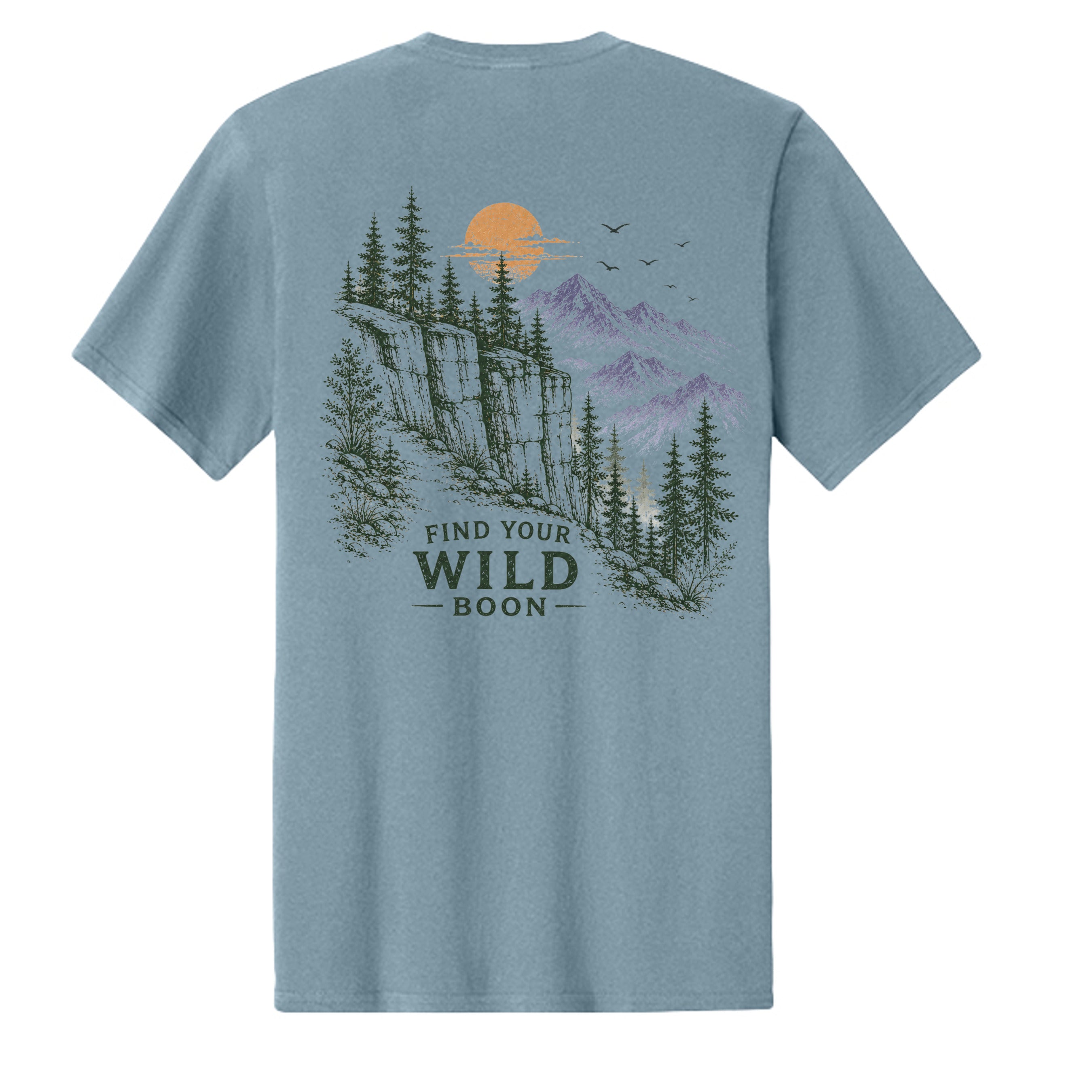 Stonewashed Blue - PC43 - BACK